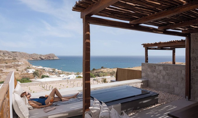 Milos Hotel | Deluxe Suite by Horizon Suites Milos
