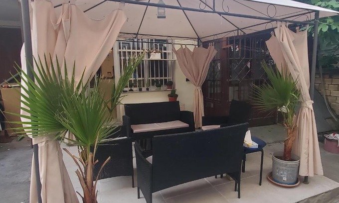 Burgas Center Villa | DELUXE TOP CENTER House with garden's tent ,2 bedrooms and living room next to the BEACH and SEA GARDEN- 5 min by walk,with equiped kitchen