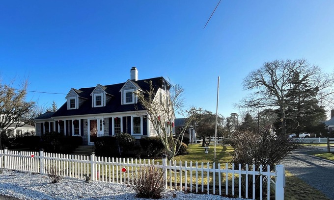 Dennis Port House | Dennisport! Walk to 3 Public Beaches! Charming 4-bedroom 3 bath House with AC