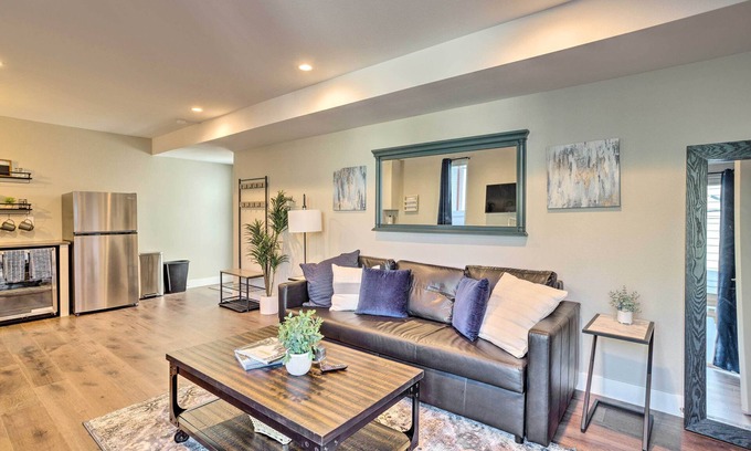 Sunnyside Apartment | Denver Studio w/ Hot Tub ~ 2 Mi to Downtown!