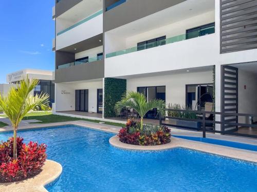 Villa Marina Apartment | Depa privado con alberca de olas - Marina C 408