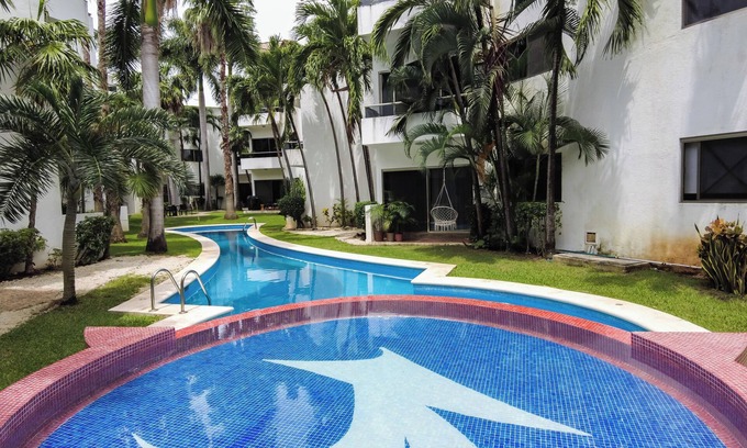 Playacar Fase II House | Departamento 2 Recámaras en Playacar
