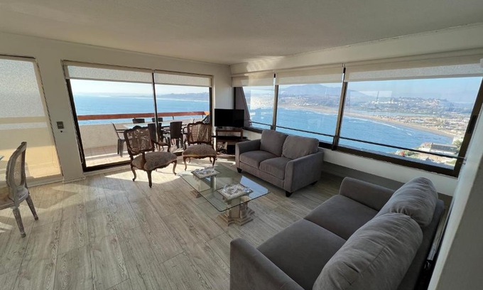 Concon Apartment | Departamento con insuperable vista Playa Amarilla Playa La Boca