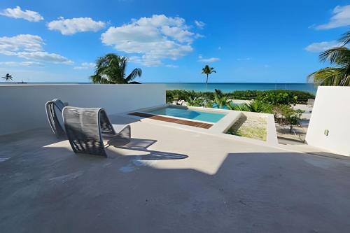 Telchac Puerto Apartment | Departamento con vista al mar .