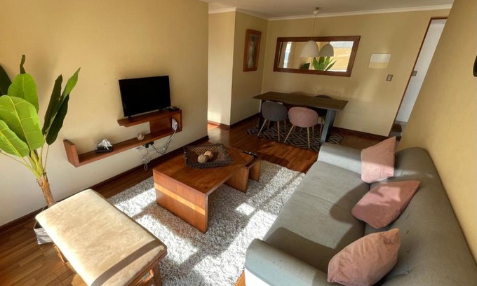 Los Angeles Apartment | Departamento hermoso, 2 Dormitorios, 2 Baños con piscina, quincho y áreas verdes