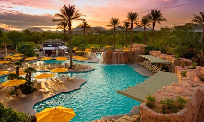 Desert Ridge Resort | Desert Oasis, Golf, Phoenix and Scottsdale Sites-Marriott's Canyon Villas 2 Bd.