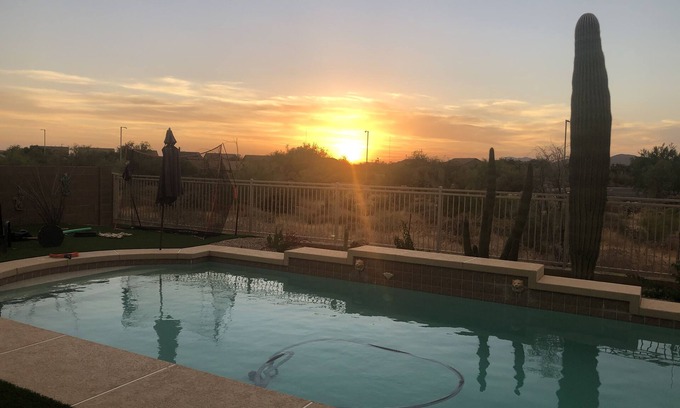 A-M Ranch House | Desert Oasis with pool and putting green