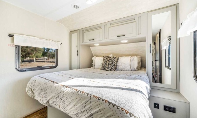 Jacumba RV Rental | Desert Tiny Home B25: Relaxing Desert Accommodation w/Comfort Amenities