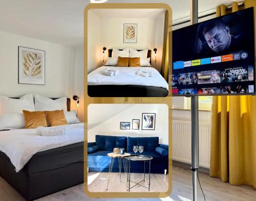 Bochold Apartment | Design Apartment, Küche, Smart-TV, WLAN