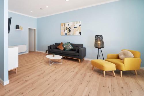 Mainz-Bingen Apartment | Design Apartment mit kostenfreiem Garagen Parkplatz im Zentrum