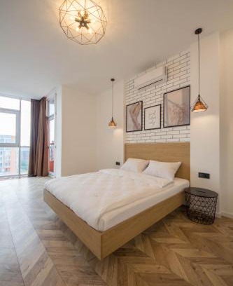 Dniprovs'kyi District Apartment | Design Apartments with Panoramic View