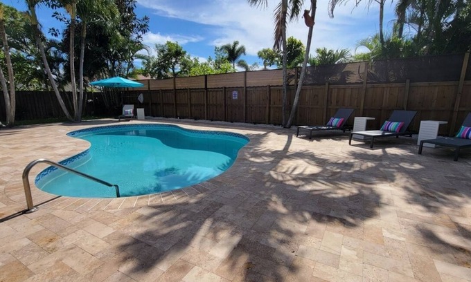 Boca Raton House | Designer House Heated Pool 3 mi. from the Beach & Downtown