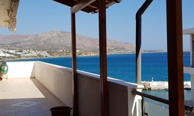 Pefki House | Despina's house the view to the light blue!