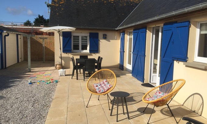 Barneville-Carteret House | Detached house 500 m. from beach, riding school, playground