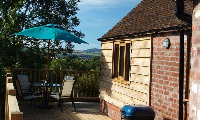 Pontesbury House | Detached barn with outstanding views