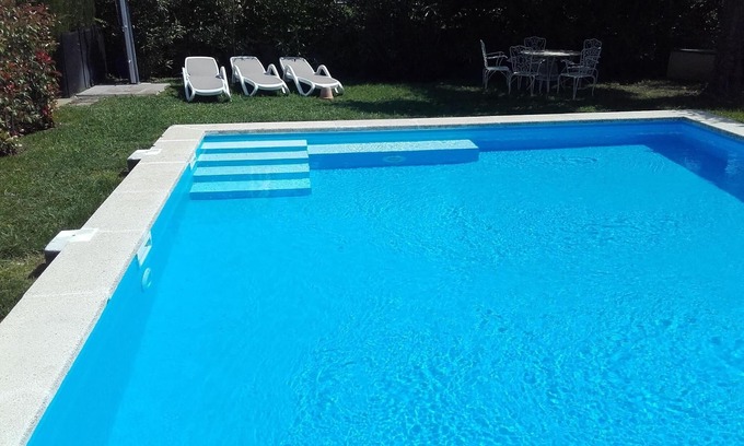 Sant Marti de Llemena Girona Villa | Detached house with a large garden and a huge pool