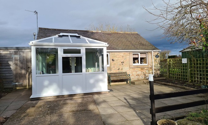 Wark Cottage | Detached Stone Cottage With Panoramic Views Of The River Tweed