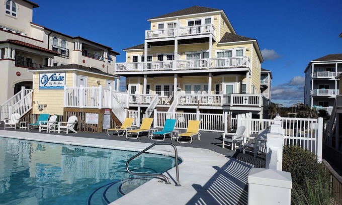 North Topsail Beach House | Direct Oceanfront - 5 BD, 4 BA, Private Hot Tub, Community Pool, Awesome Views
