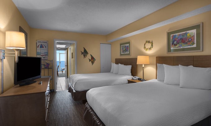Arcadian Shores Resort | Directly Oceanfront Suite at Family Resort + Official On-Site Rental Privileges