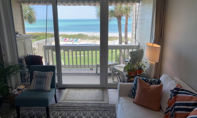 Belleair Beach Condo | Directly on Gulf. Stunning sunsets provided daily!