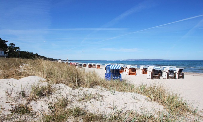 Binz Apartment | Directly on the beach promenade, balcony with sea view - Aparthotel Ostsee FeWo 06