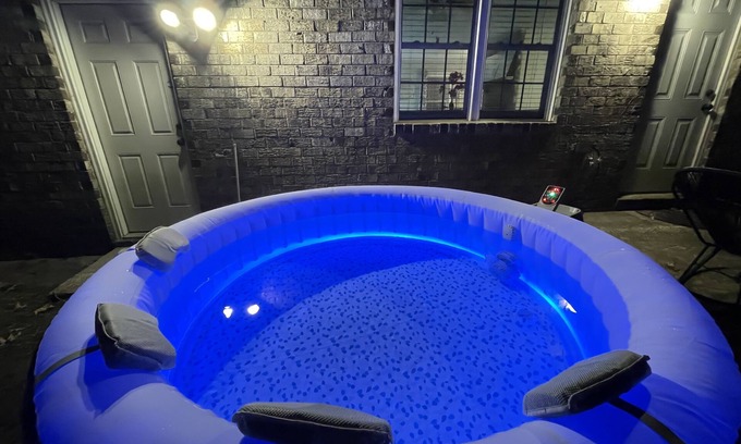 Lincolnville House | Discounted Charleston King Suite Hot Tub FirePlace