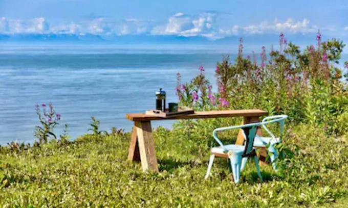 Salamatof House | Discover Kenai: Glacier View Waterfront Cottage 1BR/1BA