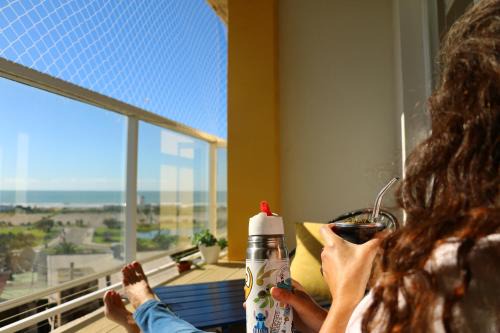 Punta Mogotes Apartment | Disfruta Vista al Mar, Cochera y Parrilla 2amb en Mogotes