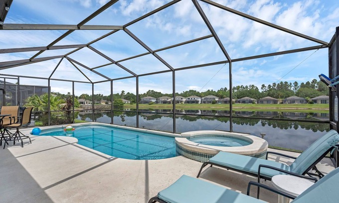 Sunset Lakes House | Disney-Themed Villa w/Pool, Game Room & Lake Views – 10 Min to Parks!