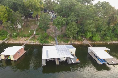 Eucha House | Dock and Views Scenic Group Retreat on Grand Lake!