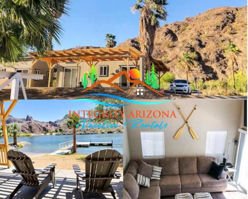 Parker Dam House | Dock Holiday Waterfront cottage with boat ramp WB1