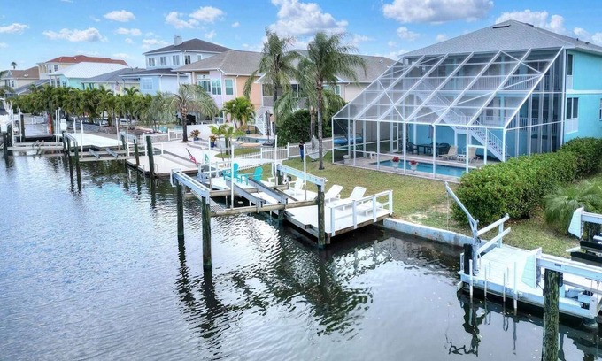 Sea Colony House | Dockside Nook | Waterfront, Dock, Heated Pool
