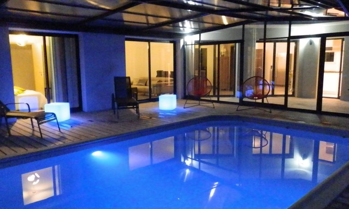 Doelan Villa | DOËLAN, Villa * 12 p, heated indoor pool, spa, sauna, billiards