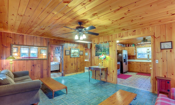 Burnsville House | Dog-Friendly Burnsville Home w/Patio & Trails!