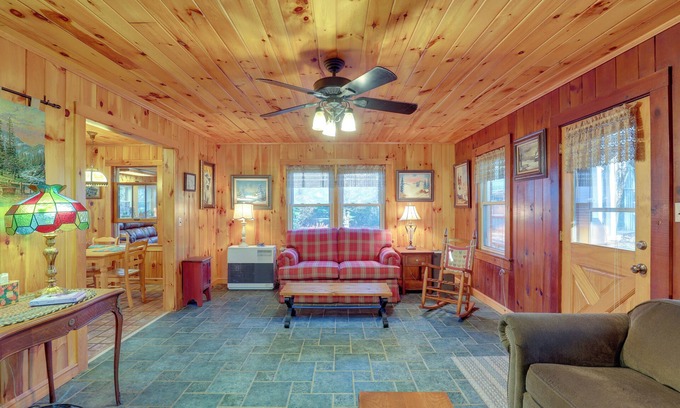 Burnsville Cottage | Dog-friendly Burnsville Home w/Patio & Trails!