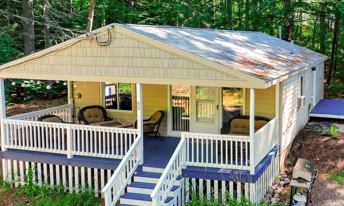 Lake Arrowhead House | Dog-friendly cottage with lake access, EV charging, firepit, & washer/dryer