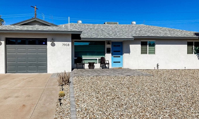 Cox Heights House | Dog-friendly home near Old Town with pool, putting green, Ping-Pong & foosball