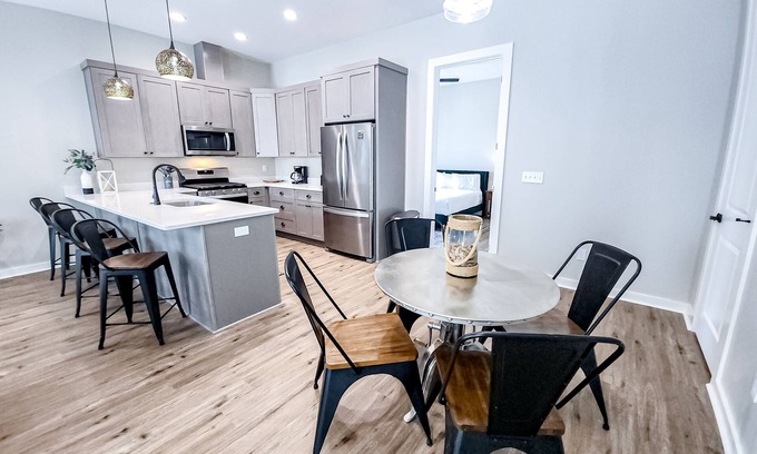 Port St. Joe House | Dog-friendly home with two full kitchens, balcony, AC, washers & dryers