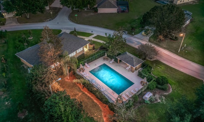 Wellington House | Dog-friendly home with pool, game room, AC, & washer/dryer