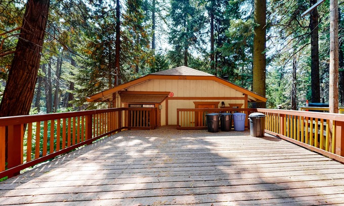 Arrowhead Villas Cabin | Dog-friendly mountain cabin w/full kitchen, wood fireplace, and wet bar