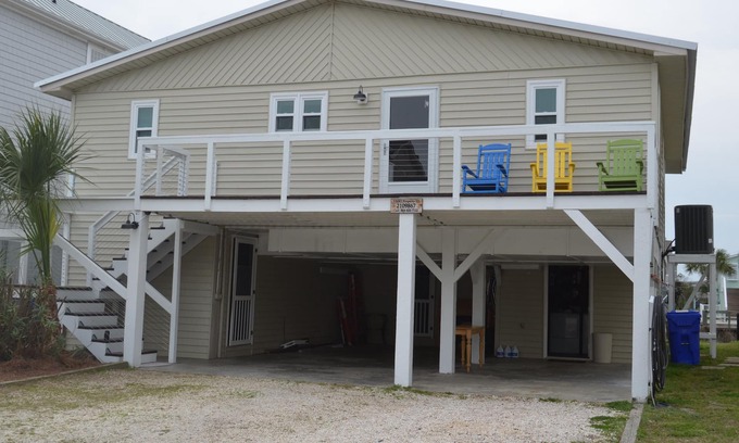 Ocean Isle Beach Cottage | Dog Friendly! Non-Smoking. Cottage w/Dock and Deep Water Access on Natural Canal