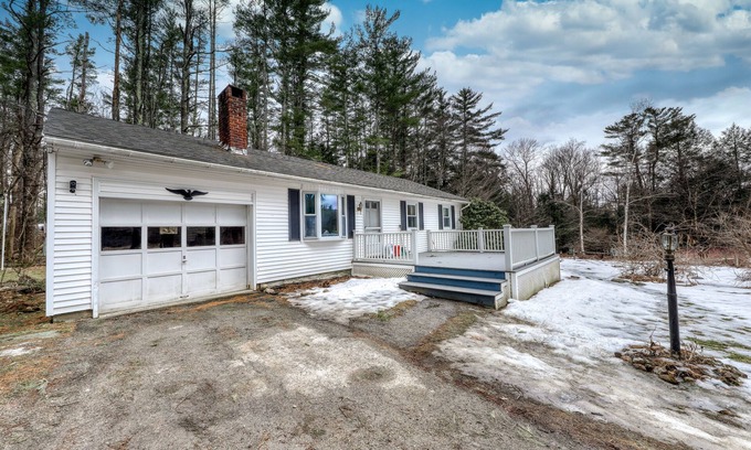 East Haven  Rutland County House | Dog-friendly, private oasis just outside town w/free WiFi, Fire TV, and deck
