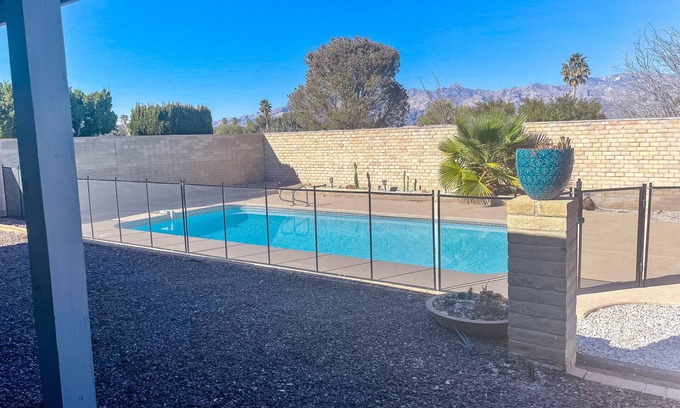 Tucson House | Dog-Friendly, Remodeled Home w/Large Patio, Private Pool, Fenced Yard, Gas Grill