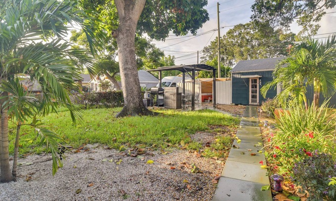 Historic Kenwood House | Dog-Friendly St Pete Rental w/ Hot Tub & Sauna!