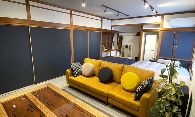 Myoken Shinkawa Onsen House | Dog ok】Kagoshima Airport 15 min/Natural hot spring/PV sauna/Parking lot available/1 couple only