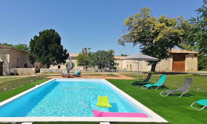Guillac House | Domaine de Gaïa, Chambre Dionysos, Swimming pool, 1.5 ha park, near Saint-Emilion