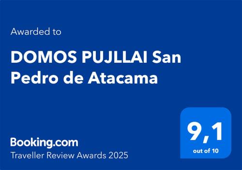 San Pedro de Atacama House | DOMOS PUJLLAI San Pedro de Atacama