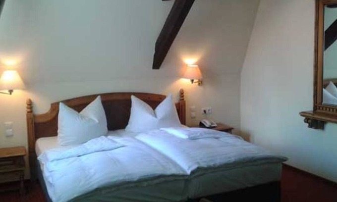 Vetschau/Spreewald House | Doppelzimmer 2 Neubau, Dusche/WC - Hotel Garni zum Alten Ratskeller Vetschau