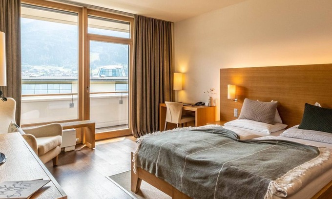 Kaprun Hotel | Doppelzimmer Premium Tauernblick - Tauern SPA Zell am See-kaprun