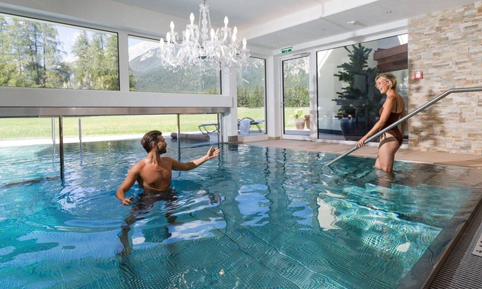 Leutasch House | Double room de Luxe "Life" Hochmoosblick FÜ WO - Alpenhotel Karwendel - "precious moments"